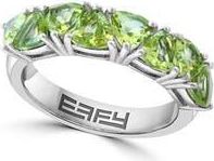Effy Sterling Silver Peridot Ring in Green at Nordstrom Rack, Size 7