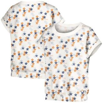 Lusso Womens Lusso White Houston Astros Madge Dolman Tri-Blend T-Shirt at Nordstrom, Size Medium