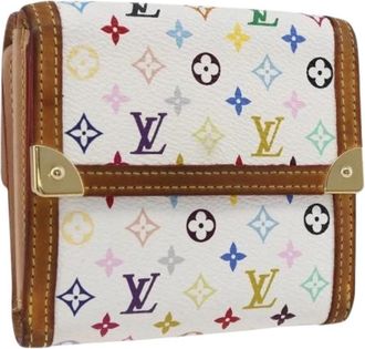 Louis Vuitton Pre-owned Portemonnee - Dames - Vintage Accessoires - Veelkleurig - ONE Size - Leer - Vintage