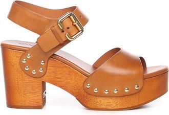 Chlo&eacute; Jeannette Wedge Clogs