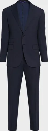 Ralph Lauren Purple Label Kent Hand-Tailored Pin Dot Suit