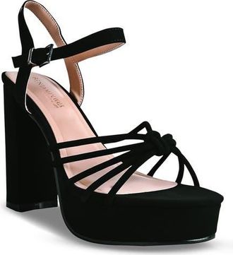 Touch Ups Tiara Platform Sandal in Black at Nordstrom, Size 5.5