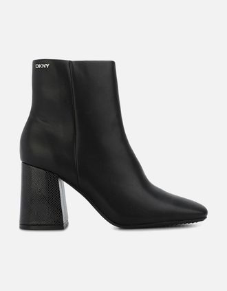 DKNY Womens Steph Heeled Boots - Black - Size: 4