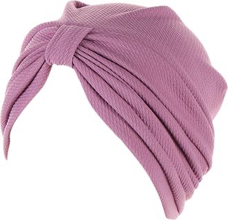 Generic Knot Bow Headband Women Floral Hair Cover Wrap Turban Headwear Turban Cap for Women Knotted Headbands for Women Elastic (C, One Size)