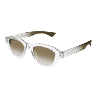 Saint Laurent Sunglasses, unisex, Gray, 48 MM, Squared Sunglasses