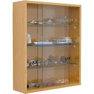 VCM Vetrina in vetro appesa Vetrina vetrata con vetro di sicurezza esg Dimensioni ca. a. 60 x l. 50 x p. 15 cm Vetri pensili Moderno e salvaspazio