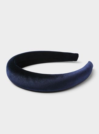 Simons Womens moir&eacute; velvet headband