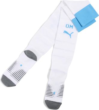 Puma Calzettoni Olympique de Marseille 25/26 da uomo, Abbigliamento, Bianco, 35-38