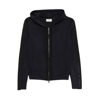 Elisabetta Franchi Zip-throughs - Sweatshirts & Hoodies - Mujer - Azul - L
