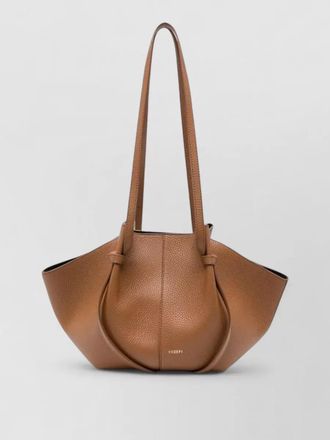 Yuzefi mochi shoulder tote bag knot detail