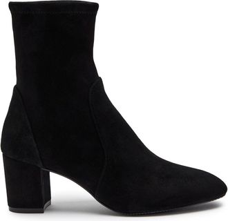 Stuart Weitzman Stuart Weitzman Yuliana 60 Suede Sock Boots - Black - 41 (IT41 / UK8)