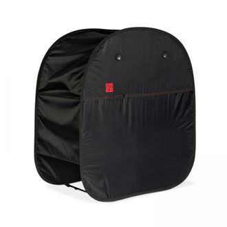 Oviala Funda para barbacoa rectangular 110 x 60 x 120 cm negra