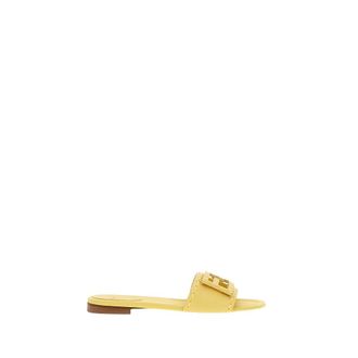 Fendi Dames, Schoenen, Geel, Maat: 40 EU Leer