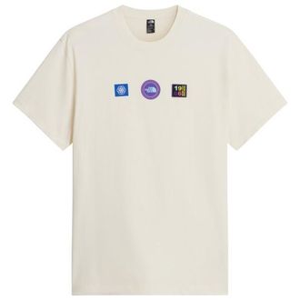 The North Face Explorer Badges RLX S/S Tee T-Shirt f&uuml;r Herren | beige