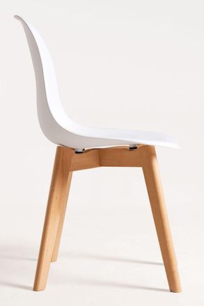 Regalos Miguel Packs Sillas Comedor - Pack 4 Sillas Kelen - Blanco