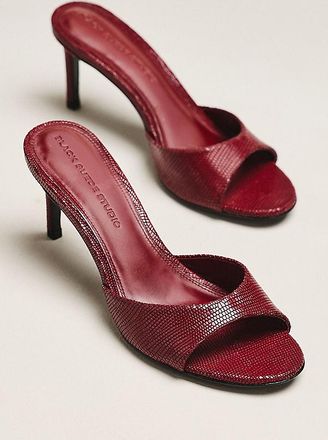 Black Suede Studio Freddie 65 Mules