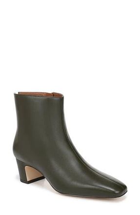 Franco Sarto Savino Flex Bootie in Deep Olive Green at Nordstrom Rack, Size 6.5