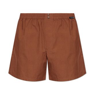 Dolce & Gabbana Bottoms, male, Brown, Size: XL Underwear Shorts