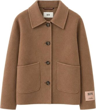 SOLOTRE Lichtgewicht Jas - Dames - Zomerjassen - Bruin - 2XL - Jassen