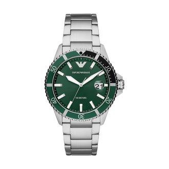 Emporio Armani Duikhorloge - Dames - Horloges - Groen - ONE Size - Accessoires