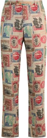 Billionaire Boys Club Pantaloni in lino stampati - - Trousers - Uomo - Multicolore - L