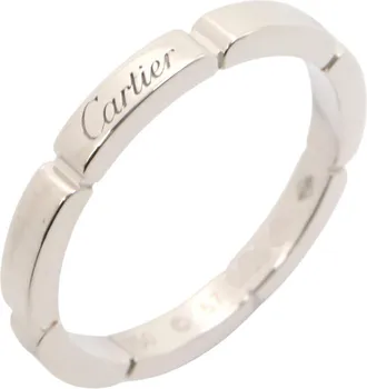 Cartier Silver White Gold (18K) Band Ring (Pre-Owned)