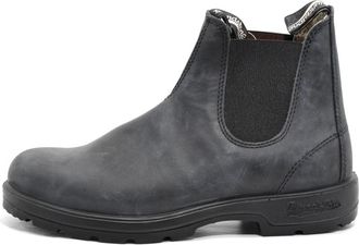 Blundstone 587 Rustic Leather Boot - Heren - Chelseaboots - Zwart - 39 EU - Leer - Schoenen