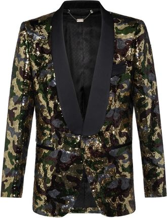 Billionaire Boys Club Statement Blazer - Heren - Blazers - Geel - M - Satijn - Jassen