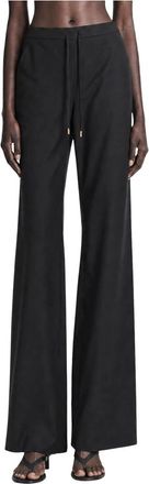 Max Mara Pantalones Crisma - Trousers - Mujer - Negro - 2XS