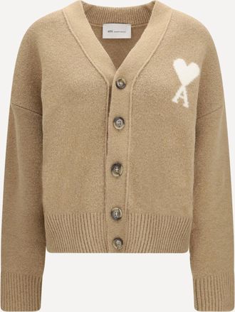 Ami Cardigan Ami de Coeur in alpaca Woman L