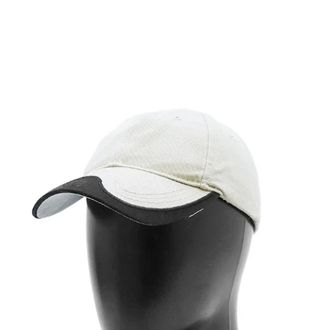 Balenciaga Pre-owned Accessories, male, Beige, Size: ONE SIZE Pre-owned BB Signature Cotton Cap