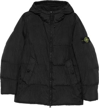 Stone Island Logo-patch Zip-up Jacket
