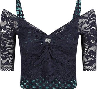 Paco Rabanne Donna, Camicette, Blu, S, new