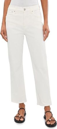 Madewell The Short Dean Easy Straight Jean in Tile White Womens Jeans Tile White : 30 27, Cotton/Denim/Elastane