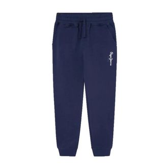 Pepe Jeans London Blue Lamonty Jogg Trousers - male - Pepe Jeans - Sweatpants - Blue - 16 Y - Kids