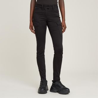 G-Star Blossite G-Shape Army High Skinny Broek - Zwart - Dames