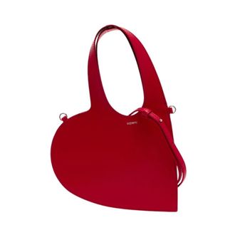Coperni Shoulder Bags, female, Red, Size: ONE SIZE Mini Heart Crossbody