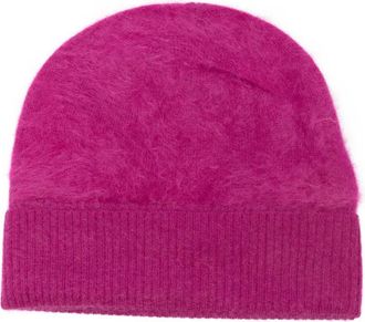 Absolut Cashmere Moira muts van geborsteld kasjmier - Roze