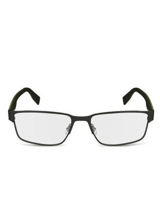 Lacoste rectangle-frame glasses - Green