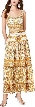 Kaimilan 2Pc Top & Skirt Set