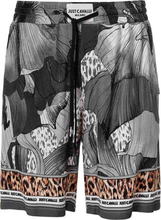 Just Cavalli Hombre, Pantalones cortos, Gris, Talla: 2XL