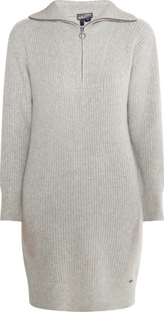 Dreimaster Dreimaster Gebreide jurk Dames grijs melange