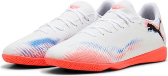 Puma Fussballschuh PUMA FUTURE 8 PLAY IT, Gr. 46,5, weiss (puma wei&szlig;, puma schwarz, glowing rot), Synthetik, Schuhe Fussballschuh
