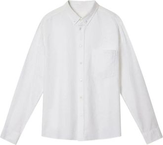 Isabel Marant Isabel Marant, Casual Shirts, male, White, Size: XL Jasolo Shirt