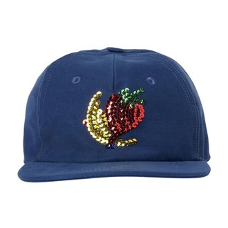 Sky High Farm Denim Baseball Cap - female - SKY HIGH FARM - Hats & Caps - Blue - ONE SIZE - Accessories