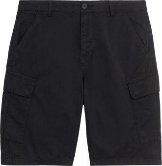 Lyle & Scott Wembley Cargo Short - Heren - Korte Broeken - Zwart - W29 - Katoen - Korte Broeken