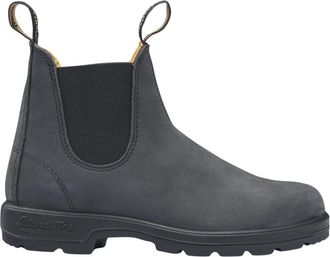 Blundstone Rustic Leather - Heren - Chelseaboots - Zwart - 43 EU - Leer - Schoenen