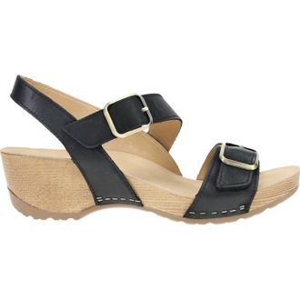 Dansko Womens Trinity Sandal In Black