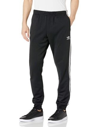 adidas Originals mens Adicolor Classics Primeblue SST Track Pants Black/White XX-Large