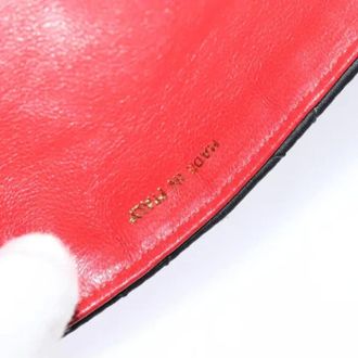 Chanel Pre-owned Cross Body Bags, female, Black, Size: ONE SIZE Pre-owned Satin Cross Body Bag